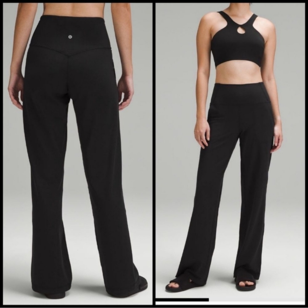 Lululemon Align Wide Leg High-Rise Pant Black Size 4 NWT